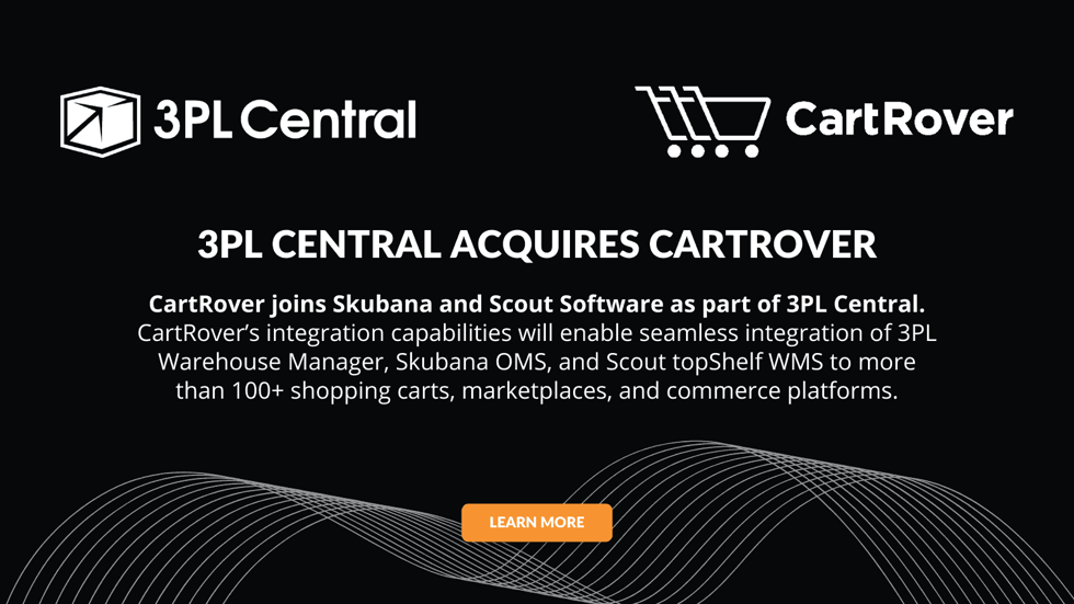 CartRover Joins Scout As Part Of 3PL Central | Scout
