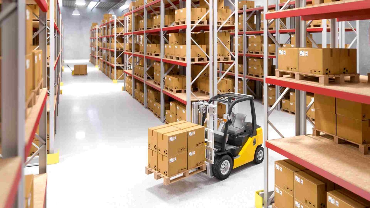 average cost of warehouse space